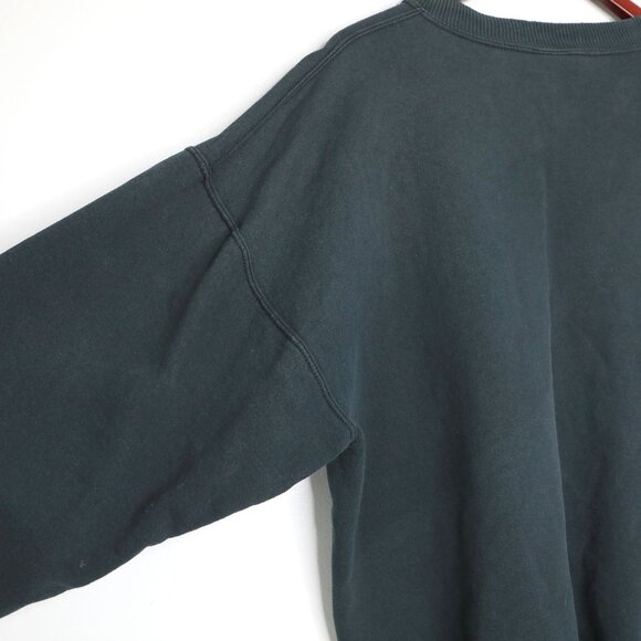 Vintage GILDAN Bobby Orr Hall of Fame Sweatshirt Hockey Green Teal Unisex XL - Picture 9 of 12